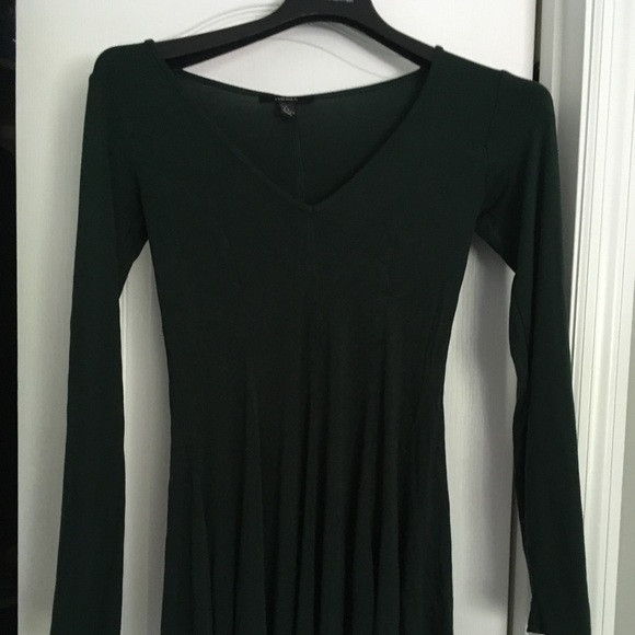 Forever 21 | Dresses | Green Skater Dress | Poshmark